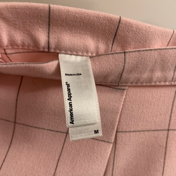 American Apparel Lulu Grid Skirt - Picture 3 of 4